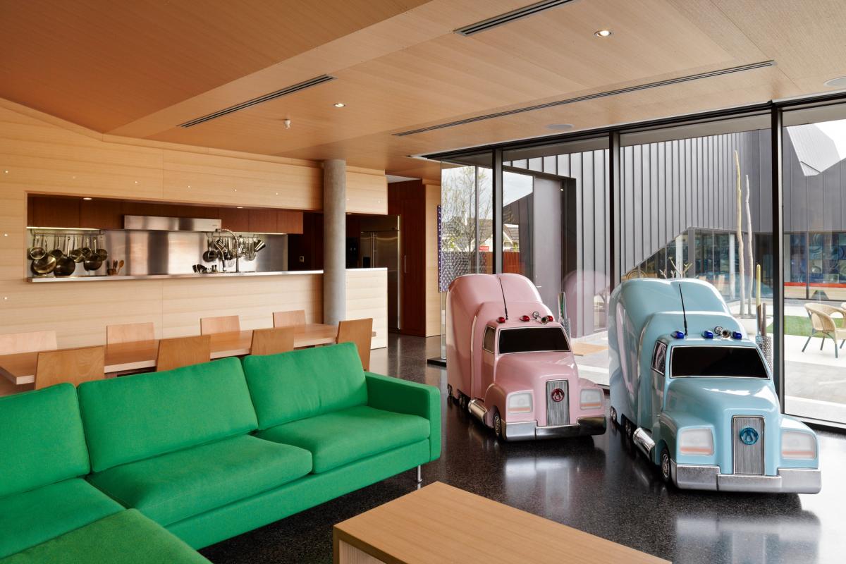 Patricia Piccinini's Truck Babies (1999) at Lyon Housemuseu
Photo: Dianena Snape
