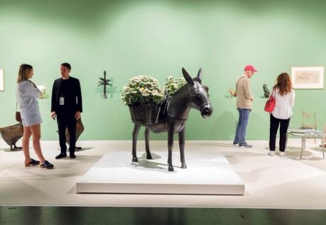  Our pick of Design Miami/Basel: from a €6 million donkey planter to a Surrealist cage bed 