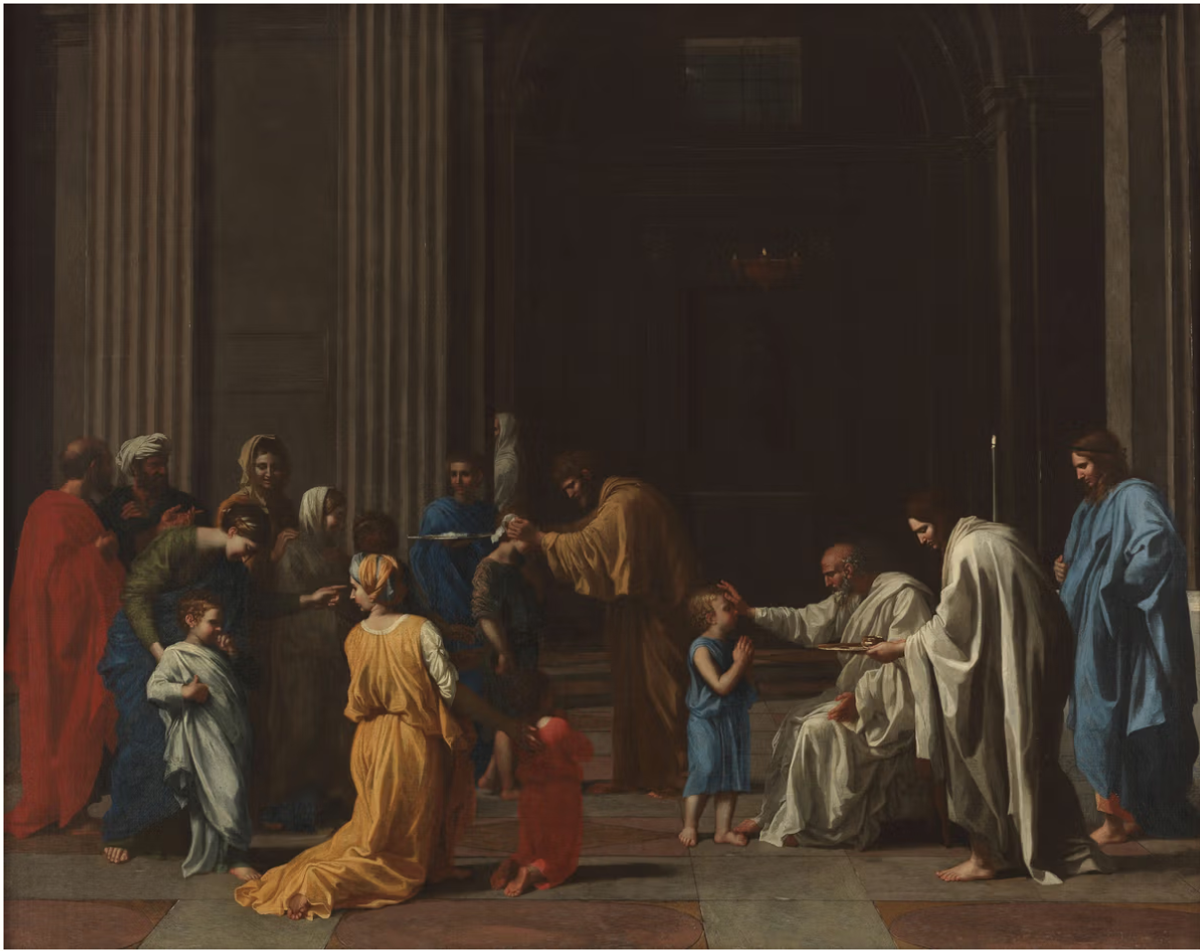 Nicolas Poussin's Confirmation (around 1637-40)