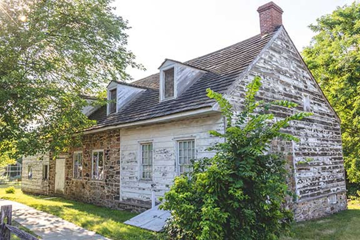 The 17th-century Britton Cottage was last open to the public nearly 50 years ago Photo: Jahtiek Long, courtesy of Historic Richmond Town