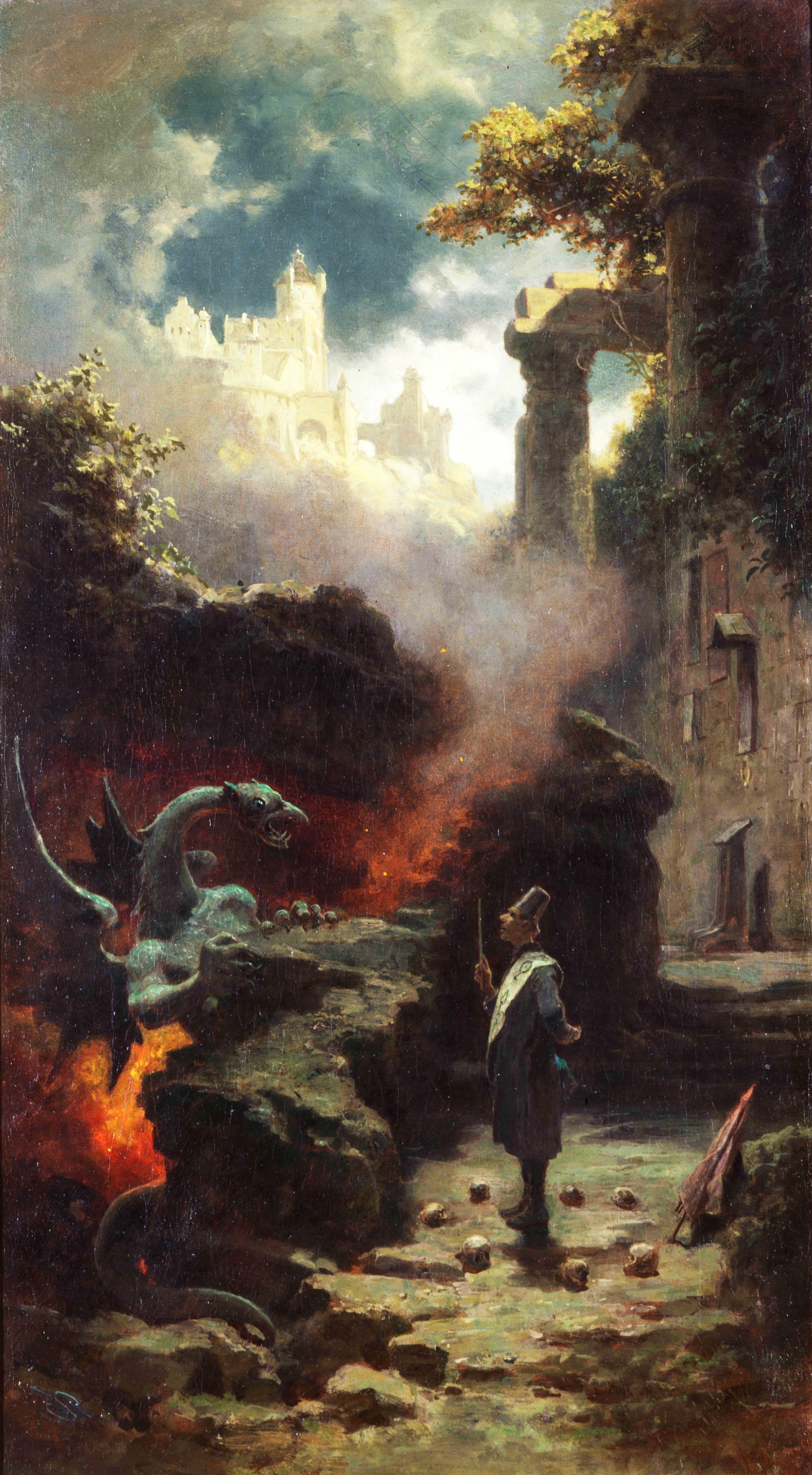 Carl Spitzweg's Der Hexenmeister has been returned to the heirs of Leo Bendel 