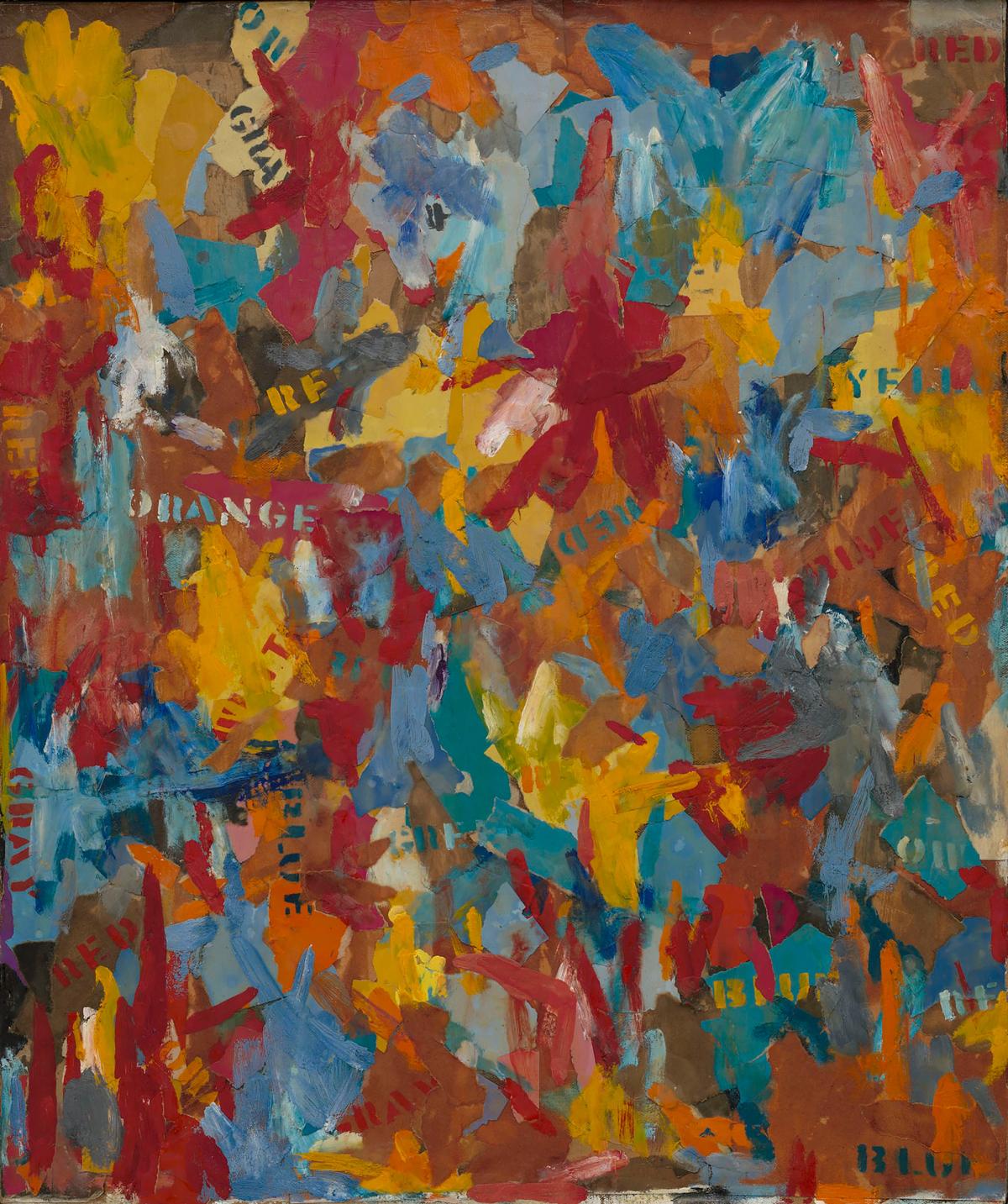 Jasper John's Small False Start (1960)
Courtesy of the Paul G. Allen Estate