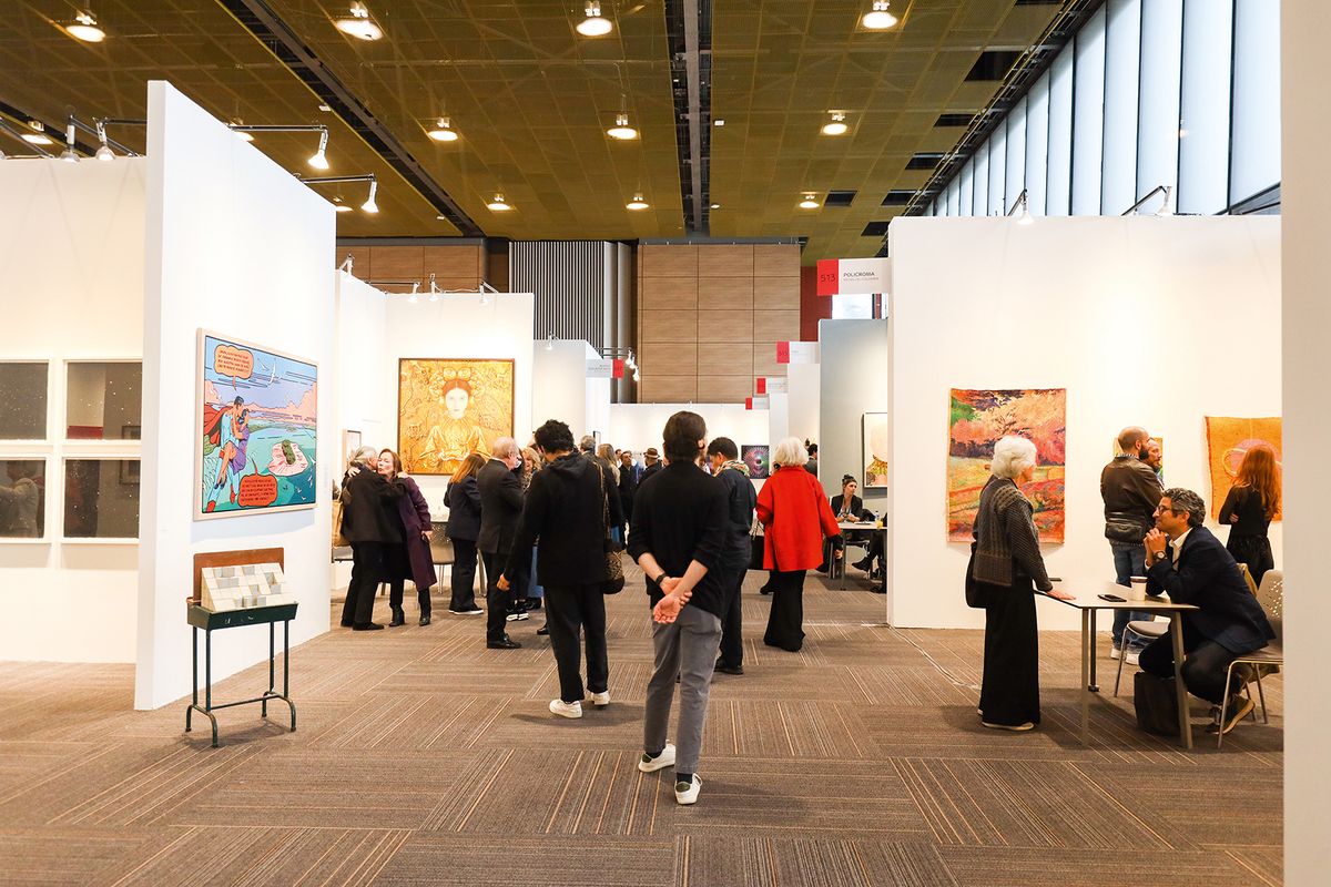 Smaller bang, bigger buck: this year’s Artbo art fair was around half the size of pre-pandemic editions but sold more works at higher prices than previously
© Nieto Moreno Fotografia
