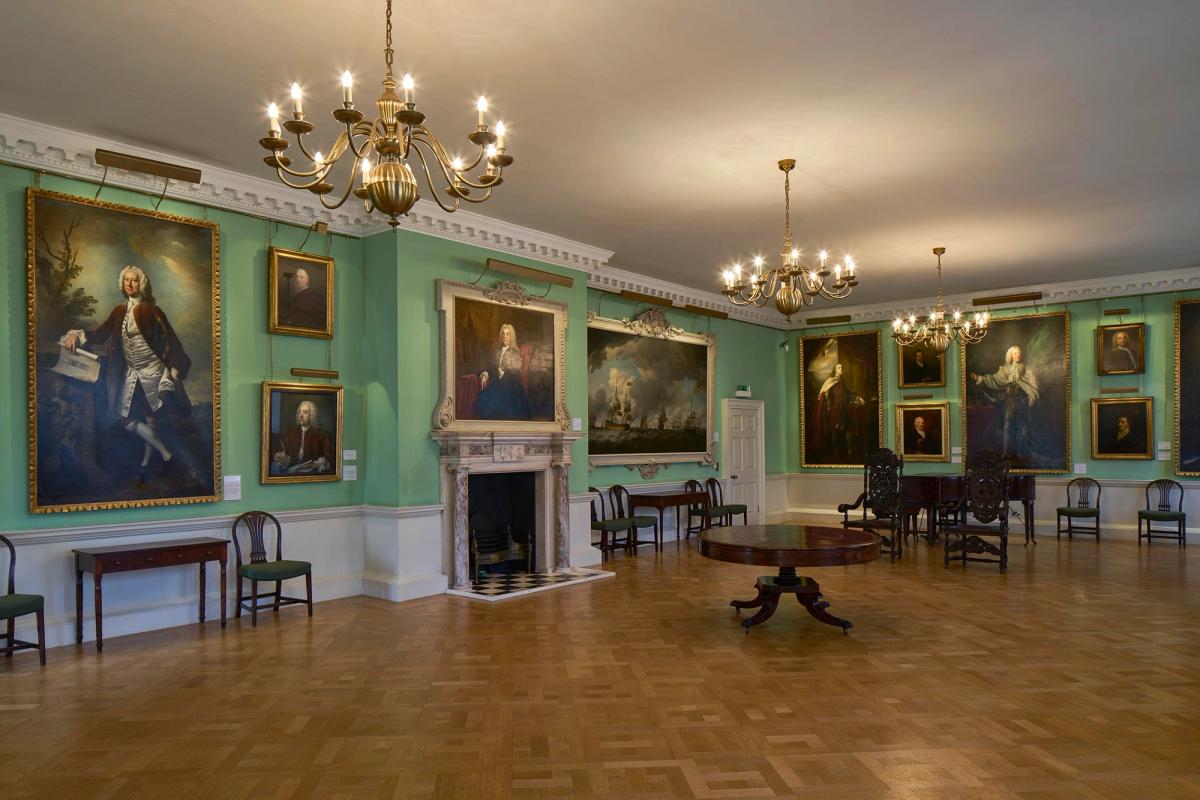 The Foundling Museum's main picture gallery GG Archard