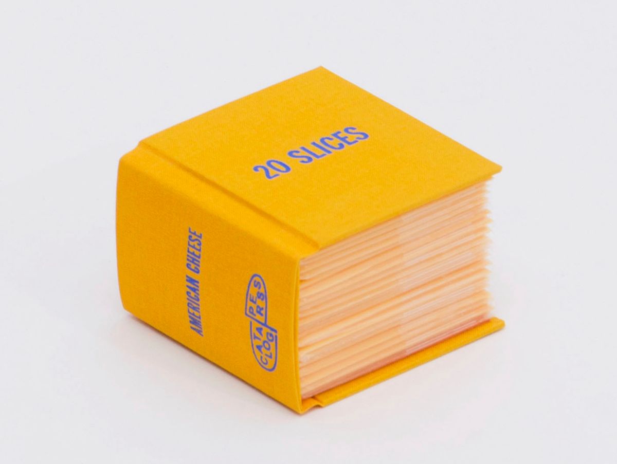 Ben Denzer, 20 Slices of American Cheese Courtesy the artist, Center for Book Arts