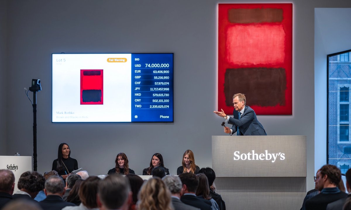 Robert Mnuchin’s .7m Rothko leads Sotheby’s 7.5m auction in New York – The Art Newspaper Robert Mnuchin’s .7m Rothko leads Sotheby’s 7.5m auction in New York – The Art Newspaper