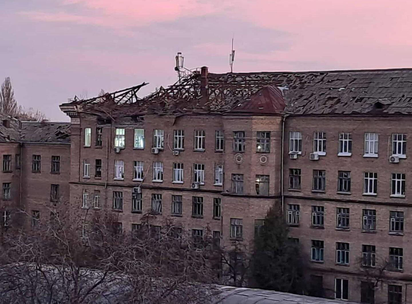 Artist studios in Kyiv damaged by Russian drone strike for second time – The Art Newspaper