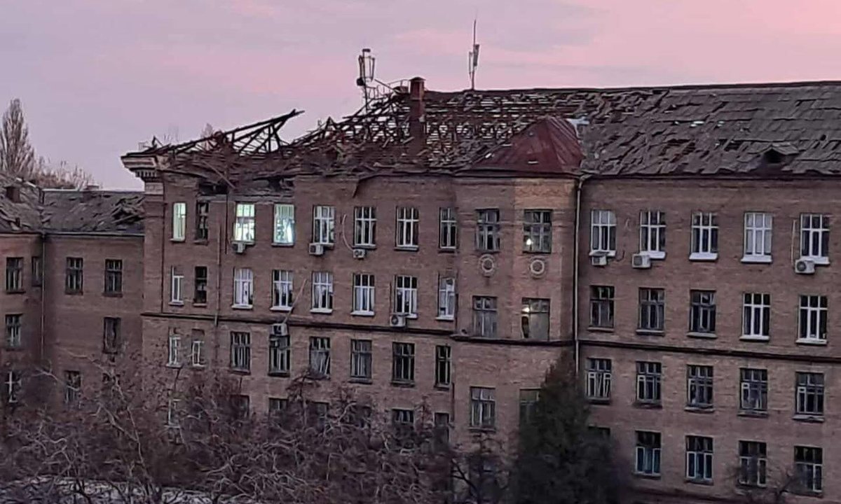 Artist studios in Kyiv damaged by Russian drone strike for second time