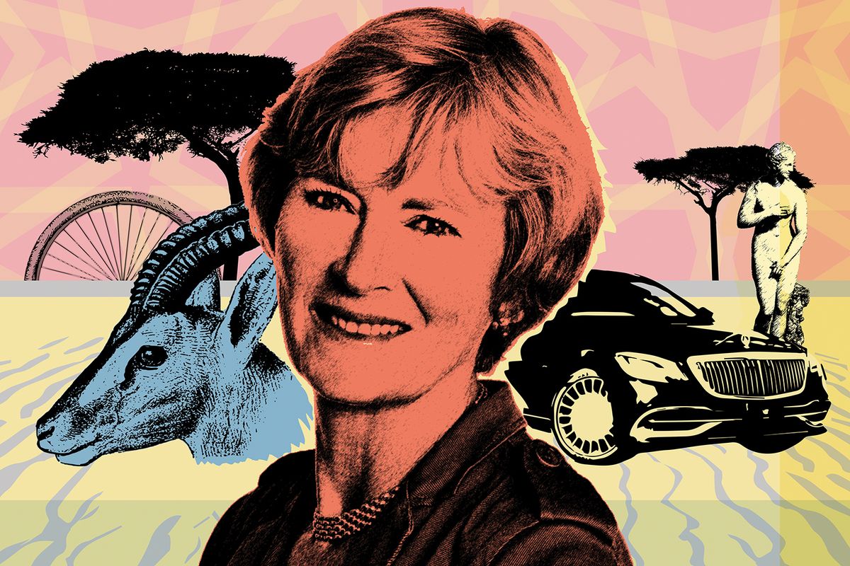 Editor-at-large Georgina Adam has been reporting on the art market for over thirty years © Katherine Hardy / The Art Newspaper