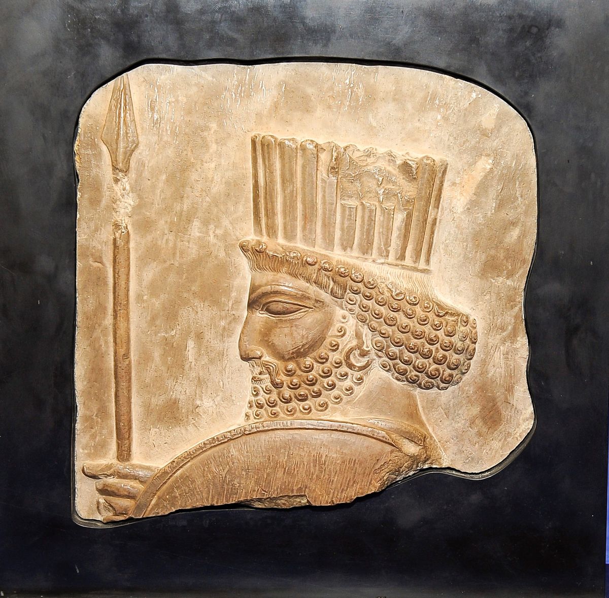 Relief of a Persian soldier (around 5th century BC) Office of the New York district attorney