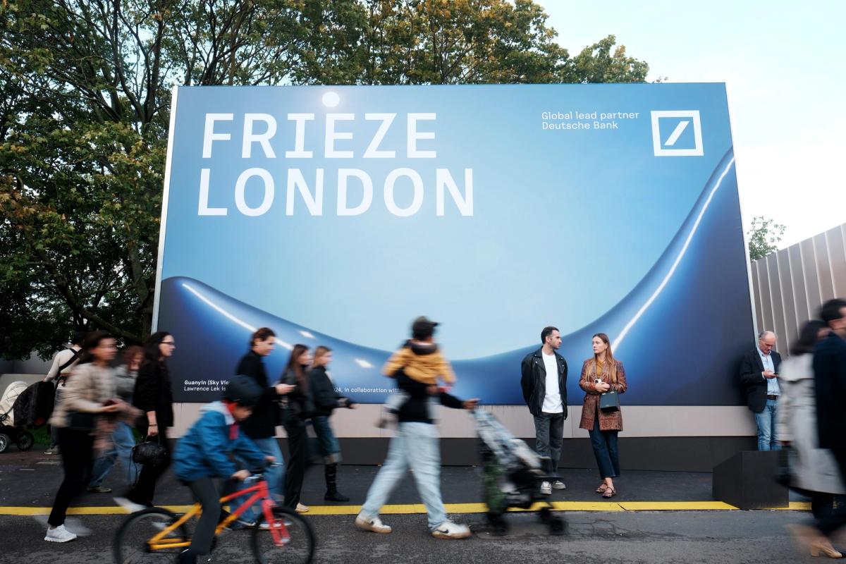 Other would-be bidders are said to have been in the game for nearer the $100m mark—half of the figure reportedly paid by Emanuel

Photo by Linda Nylind. Courtesy of Frieze and Linda Nylind