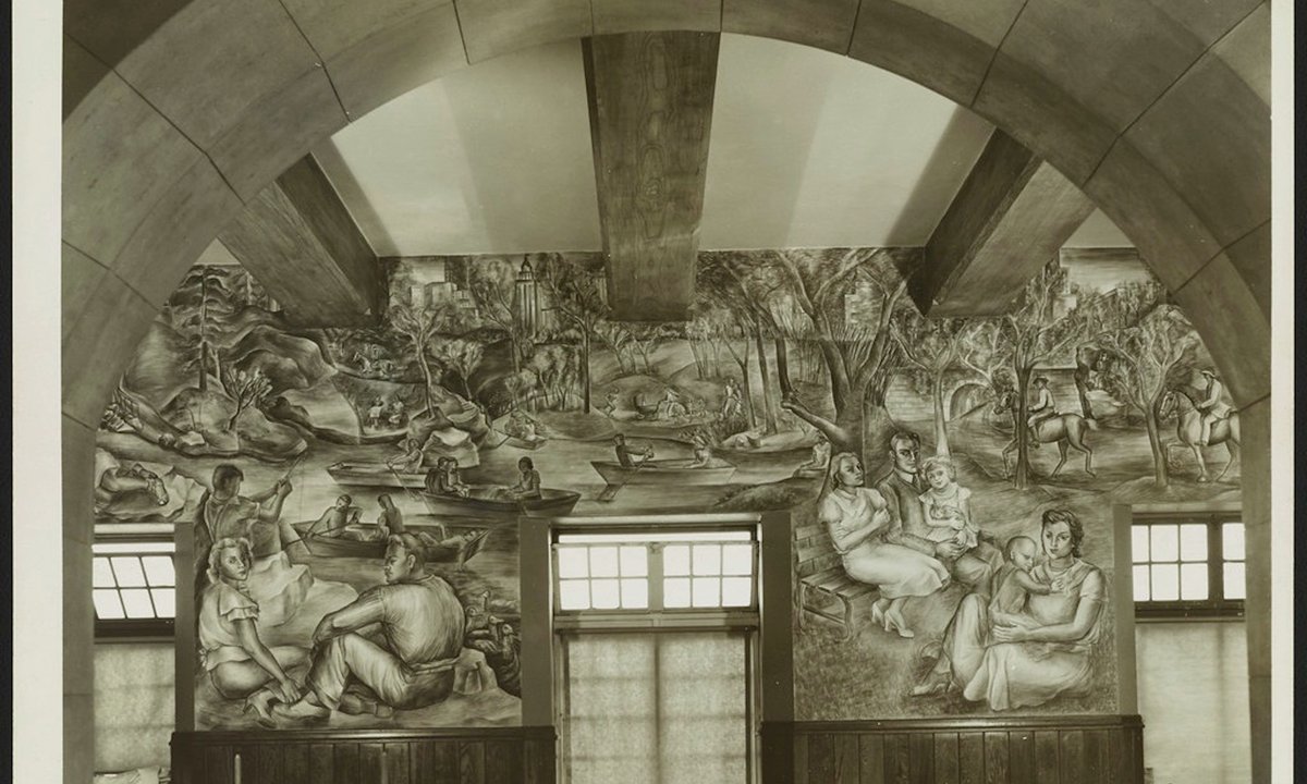 Fate of historic murals uncertain following Manhattan homeless shelter’s closure
