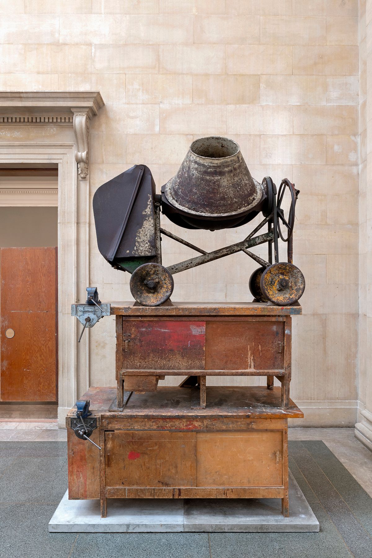 Installation view of Mike Nelson's The Asset Strippers at Tate Britain Photo: Tate (Matt Greenwood)