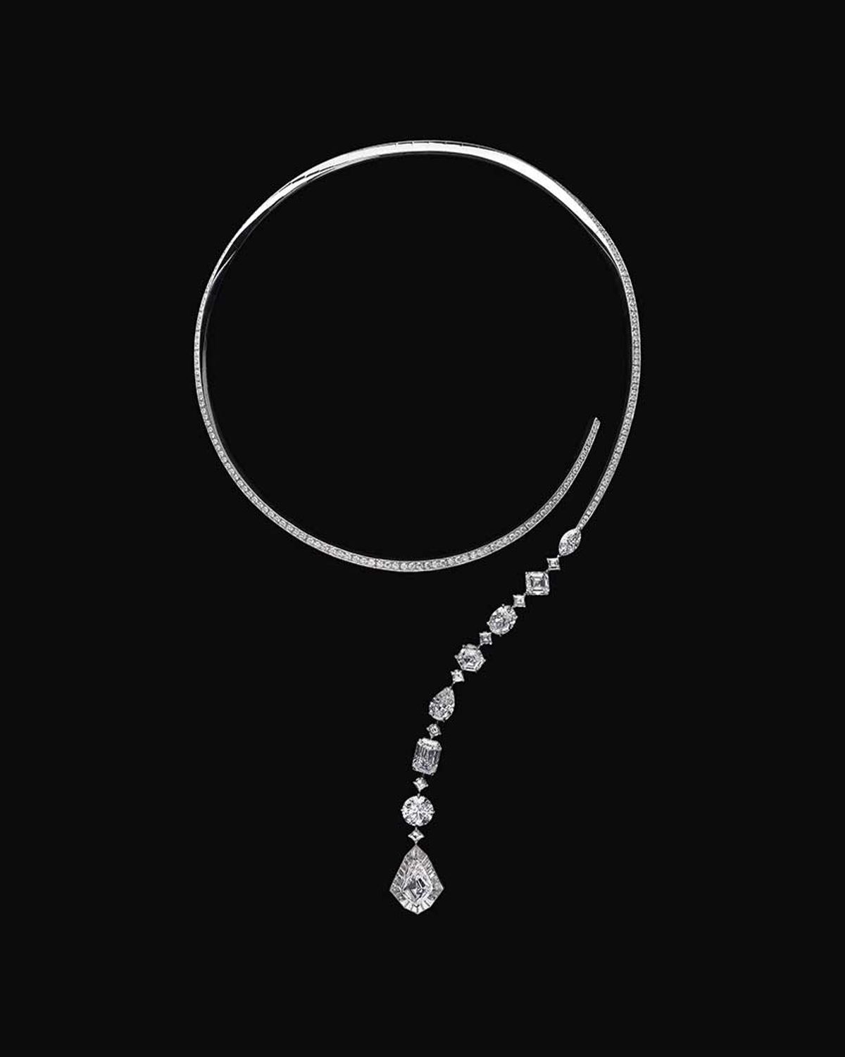 The Spark necklace. Courtesy Boucheron