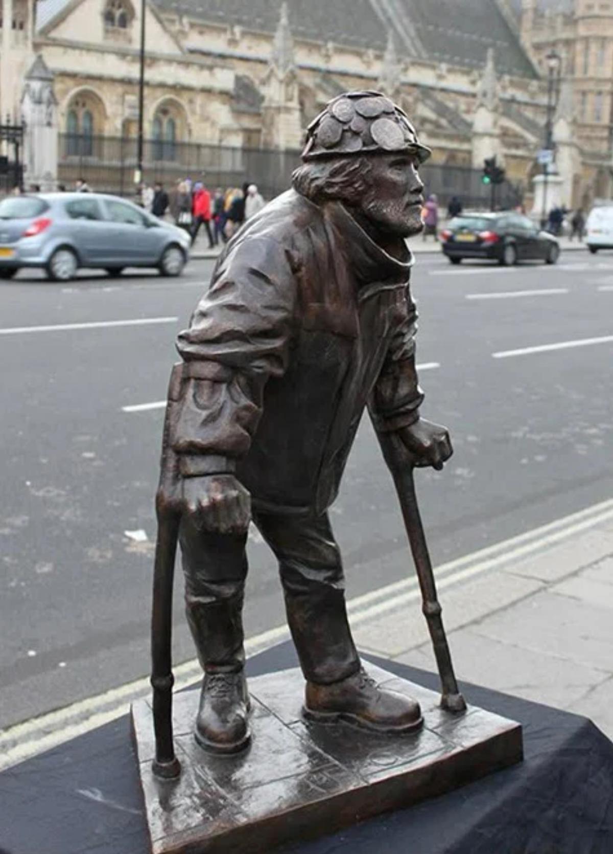 Funds are currently being raised to install the bronze sculpture at 52 Lambeth Road
Photo: Amanda Ward