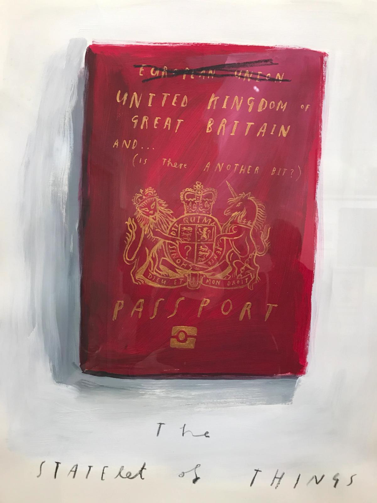 Oliver Jeffers, The Statelet of Things (2019) Gareth Harris