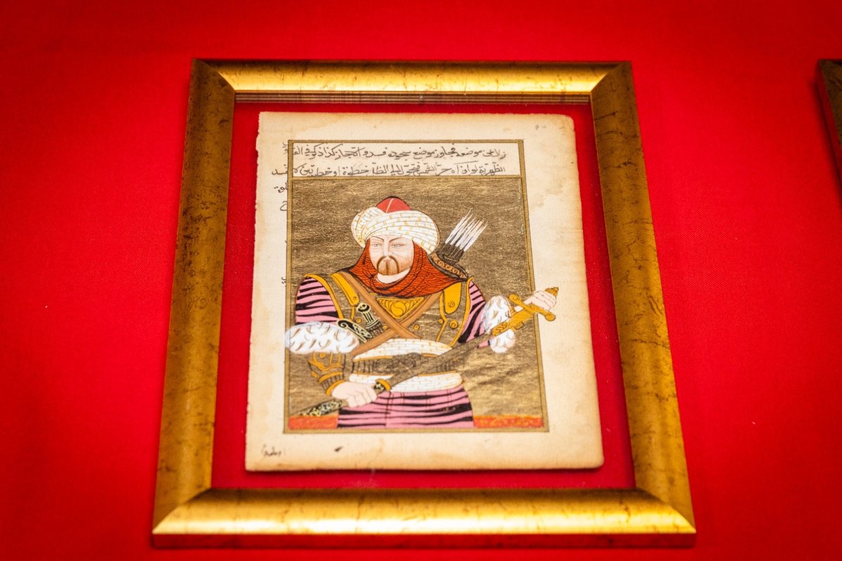 One of the works repatriated to Turkey from Canada this week Courtesy of the Turkish Culture and Tourism Ministry