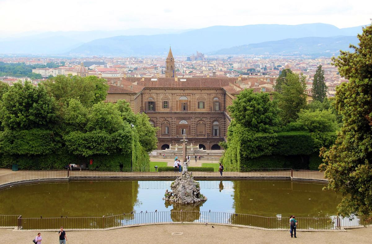 The Boboli Gardens are set behind the Pitti Palace and are part of the Uffizi Galleries network Photo: Fred Romero