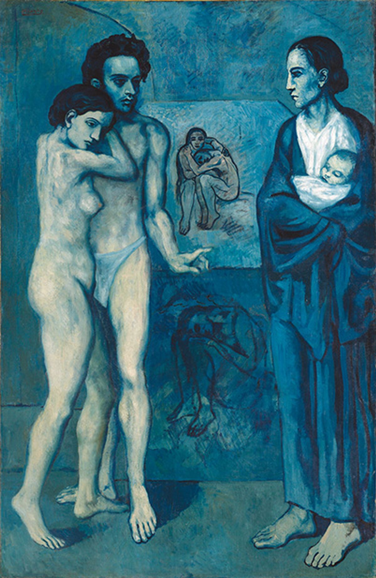 Pablo Picasss's La Vie (1903) © Succession Picasso / ProLitteris, Zürich 2018; Photo: © The Cleveland Museum of Art