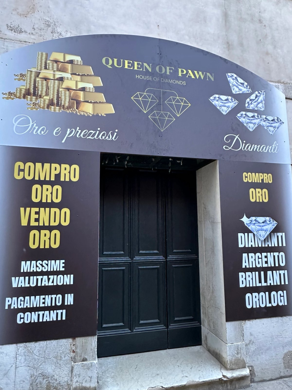 Entry to Monte di Pietà at the Ca’ Corner della Regina space in Venice
Photo: The Art Newspaper