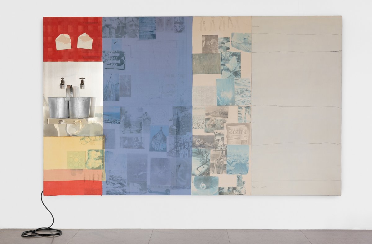 Robert Rauschenberg, Sea-Cow Treaty (Spread), 1977 Collection of the Vancouver Art Gallery, Promised Gift of Brigitte and Henning Freybe. © Robert Rauschenberg Foundation/CARCC Ottawa, Photo: Vancouver Art GalleryTacita