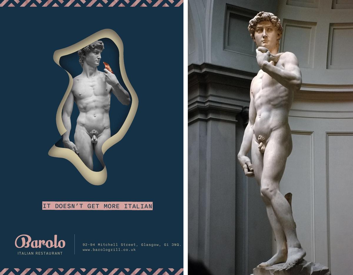 Courtesy of Barolo Restaurant & DRG Group / Courtesy of Galleria dell'Accademia