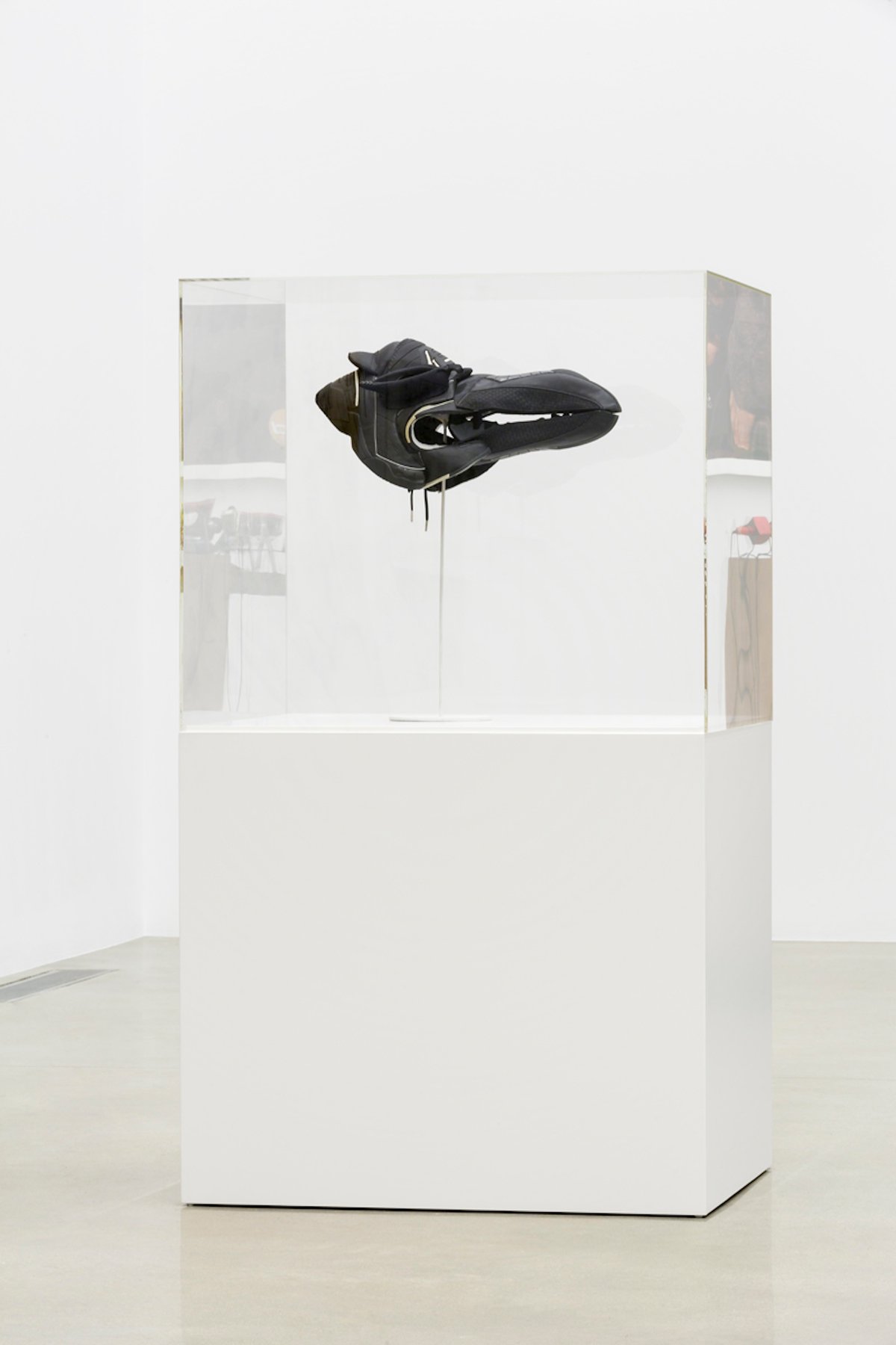 Brian Jungen, Prototype for New Understanding #10, 2001. Gift of the Rennie Foundation, Vancouver, 2025. National Gallery of Canada, Ottawa. Installation view, Winter 2015: Collected Works, Rennie Museum, Vancouver, 2016 © Brian Jungen. Photo: Blaine Campbell