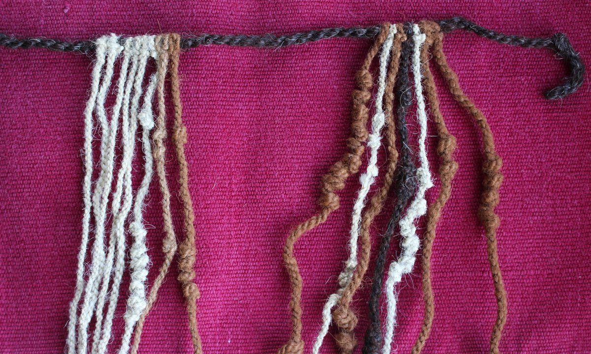 Analysis of ancient string writing device upends understanding of Inca hierarchy