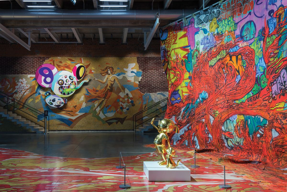 Garage’s recent exhibition Takashi Murakami: Under the Radiation Falls Garage
