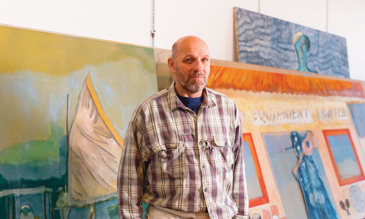 the painter making prints from poems, and swapping the Caribbean for the Courtauld the painter making prints from poems, and swapping the Caribbean for the Courtauld