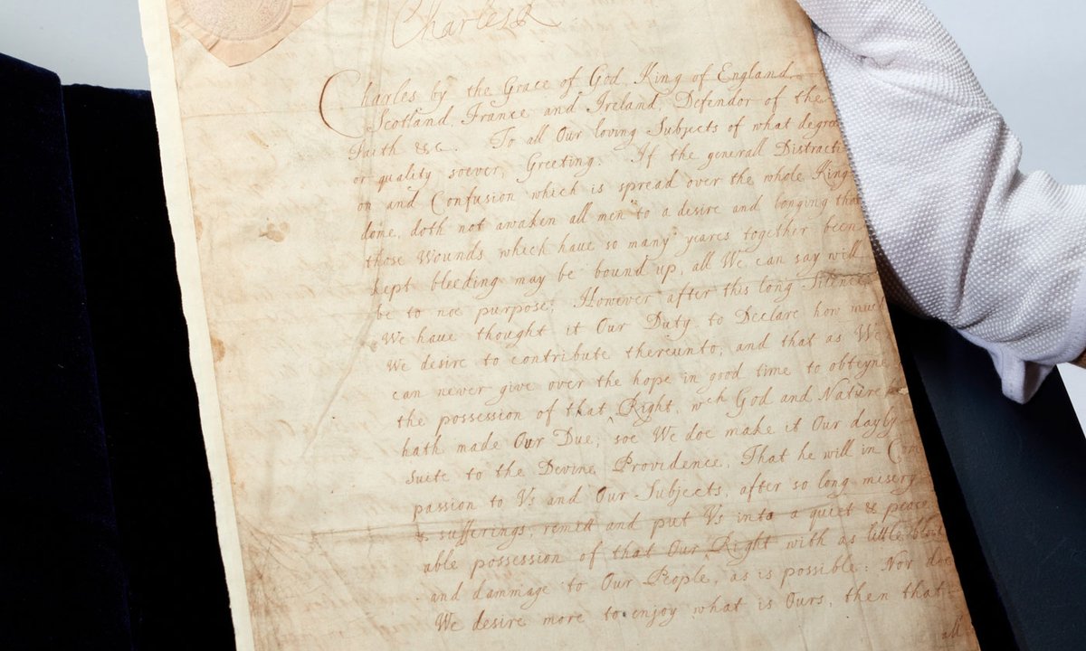 On eve of the coronation, Sotheby’s affords doc through which Charles II set out his imaginative and prescient for restoration of the British monarchy On eve of the coronation, Sotheby’s affords doc through which Charles II set out his imaginative and prescient for restoration of the British monarchy