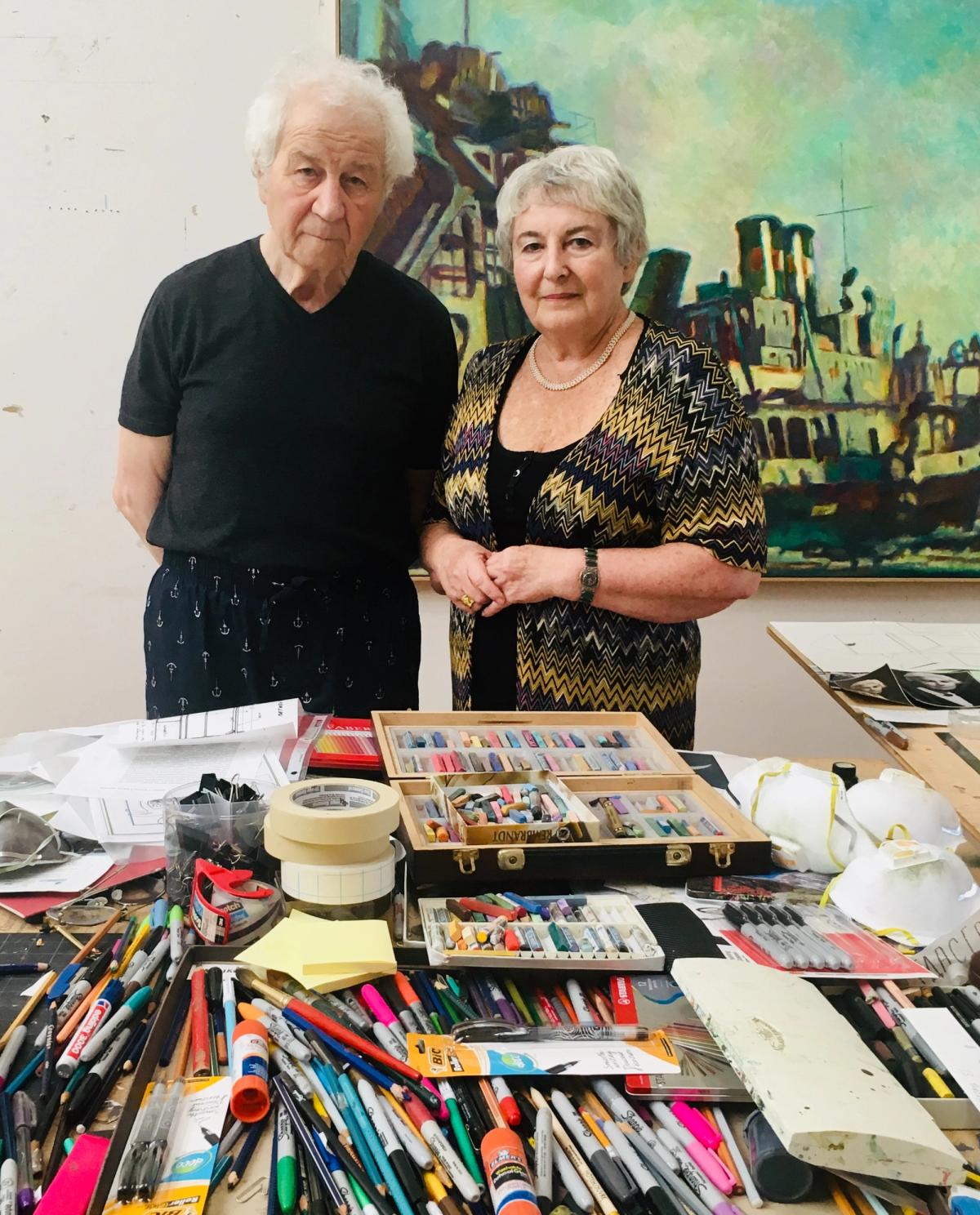 Ilya and Emilia Kabakov 
Photo: James Salomon