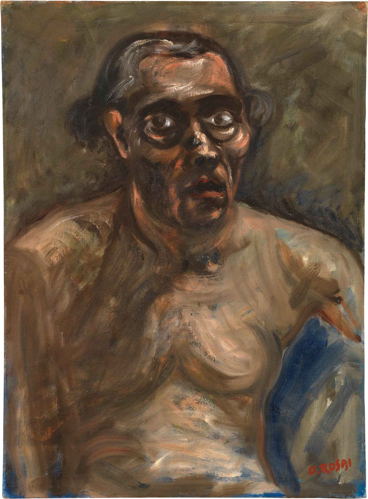 Ottone Rosai's self-portrait (around 1942)
Courtesy of Daniel Blau