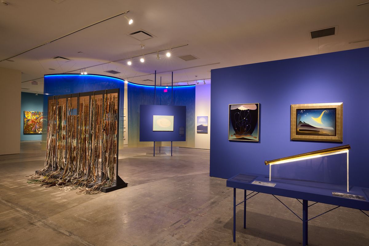 Installation view of the 12th Site Santa Fe International: Once Within a Time