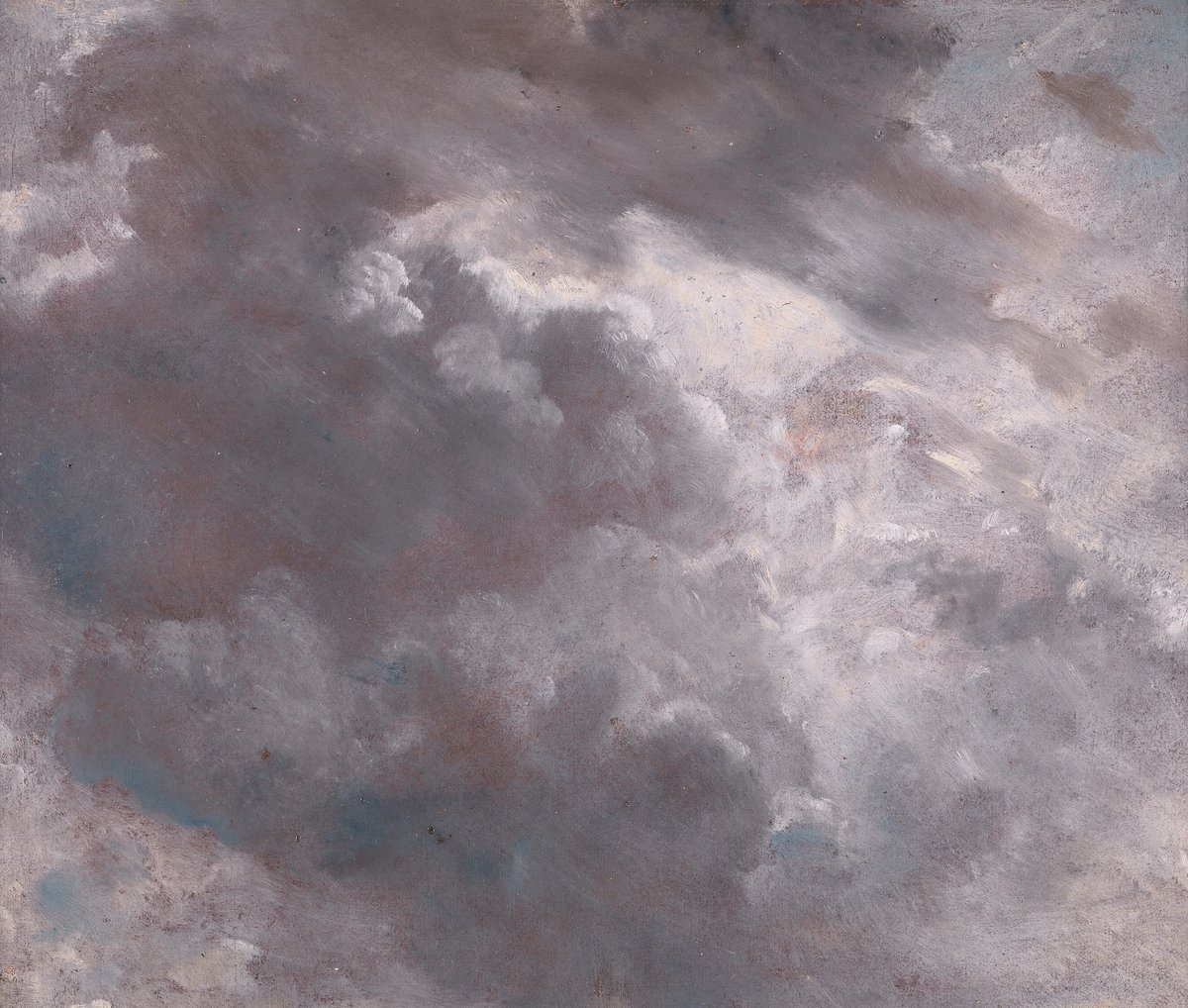 John Constable, Cloud study, 25 September 1821 © Yale Center for British Art, Paul Mellon Collection