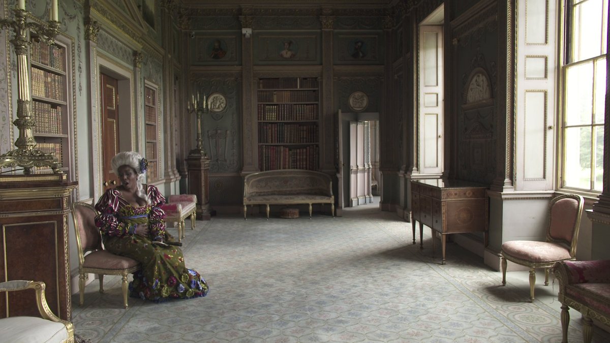 A still from Yinka Shonibare's film Addio Del Passato (2011) Courtesy of the artist and James Cohan Gallery