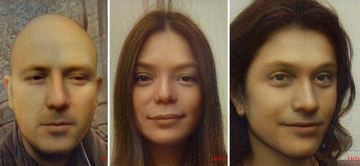 The Art Newspaper team gets the Da Vinci Face treatment 