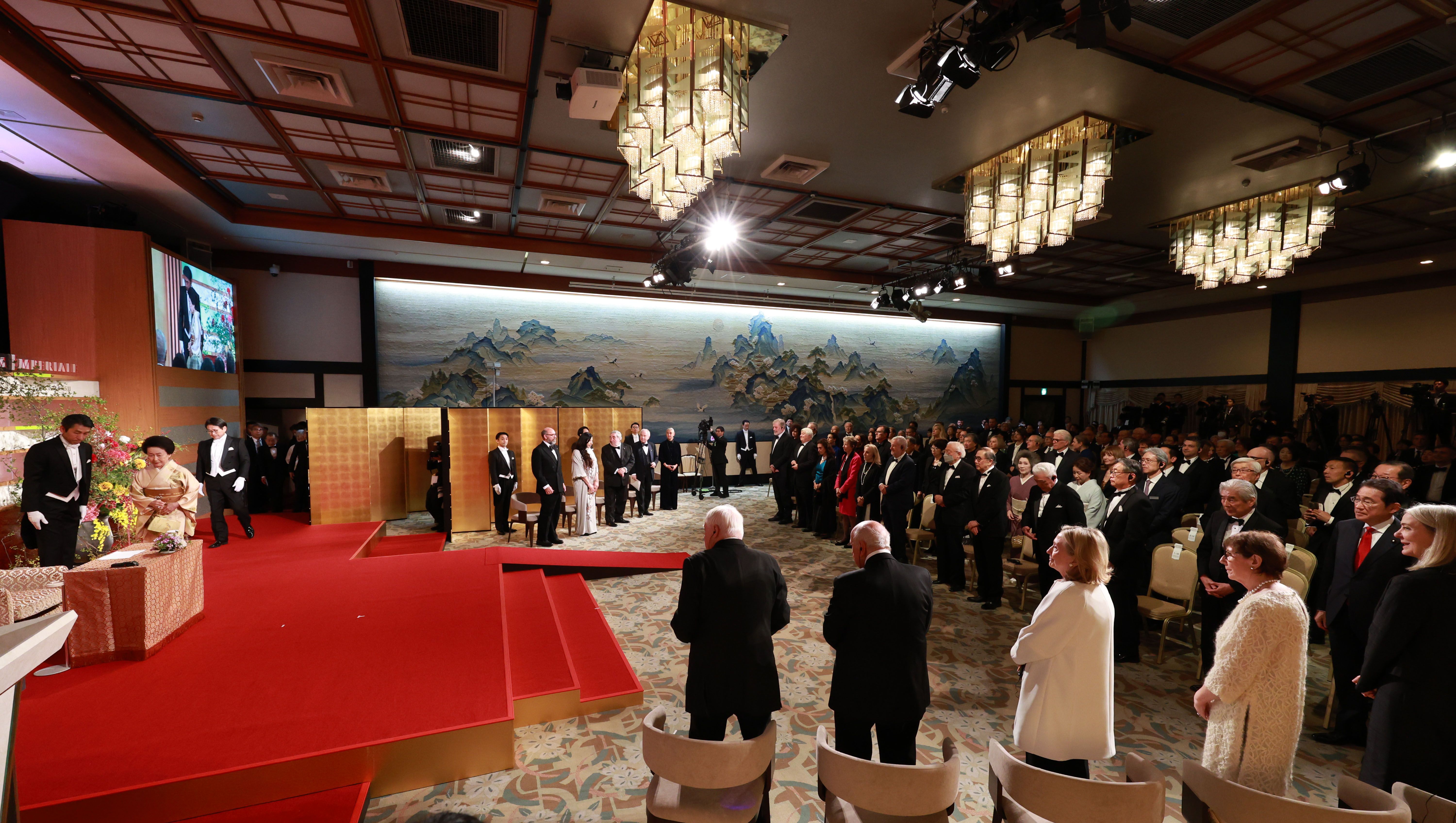 Peter Doig and Marina Abramovic celebrated at star-studded Praemium Imperiale ceremony