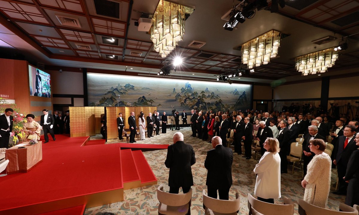 Peter Doig and Marina Abramovic celebrated at star-studded Praemium Imperiale ceremony