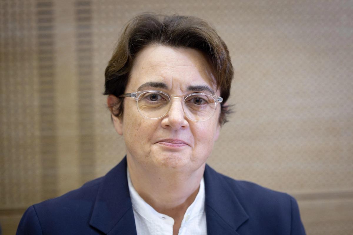 Laurence des Cars at a hearing before the the French senate's culture committee in Paris on 22 October 2025
Photo: Abaca Press