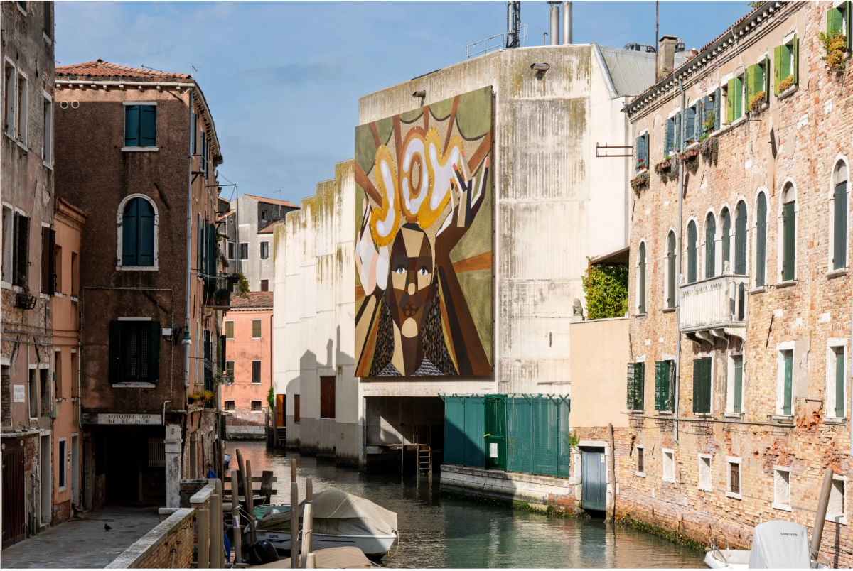 Derrick Adams, Heavy is the head that wears the crown, 2026, installation view

© Derrick Adams Studio, Photo: Andrea Avezzù, Courtesy Gagosian