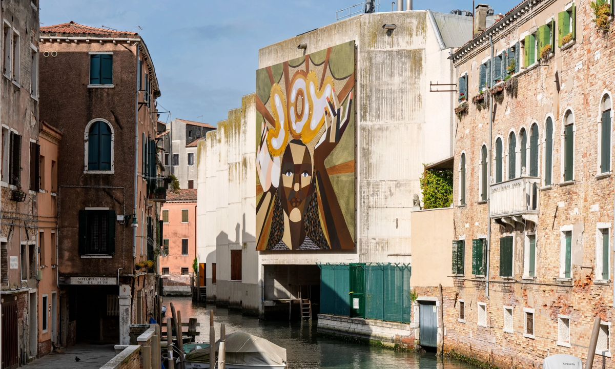 'She had a fresh, informed eye': mural depicting late Venice Biennale curator Koyo Kouoh displayed in lagoon city