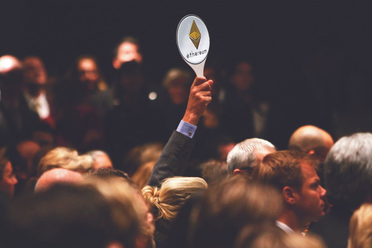 Ether will be accepted at a forthcoming Christie's auction