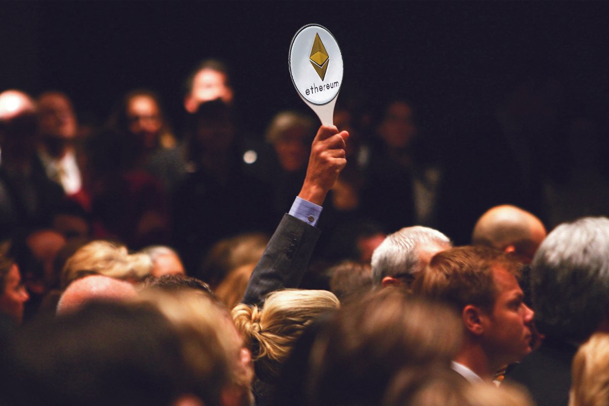 Ether will be accepted at a forthcoming Christie's auction