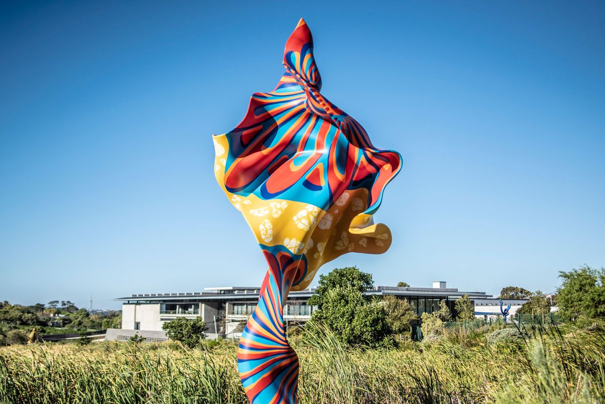 Yinka Shonibare's wind sculptures (see here at the Norval Foundation in Cape Town, South Africa) which evoke the wind that once took ships around the world could serve as an alternative to a traditional monument © Courtesy of the artist, Goodman Gallery, Cape Town, Johannesburg and London; James Cohan Gallery, New York; and Stephen Friedman Gallery, London.