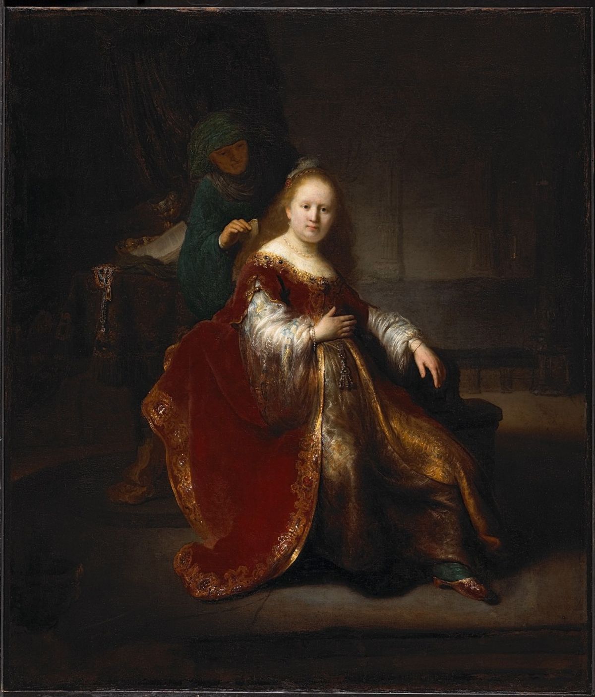 Rembrandt van Rijn, Heroine from the Old Testament (1632-1633) Courtesy of the National Gallery of Canada
