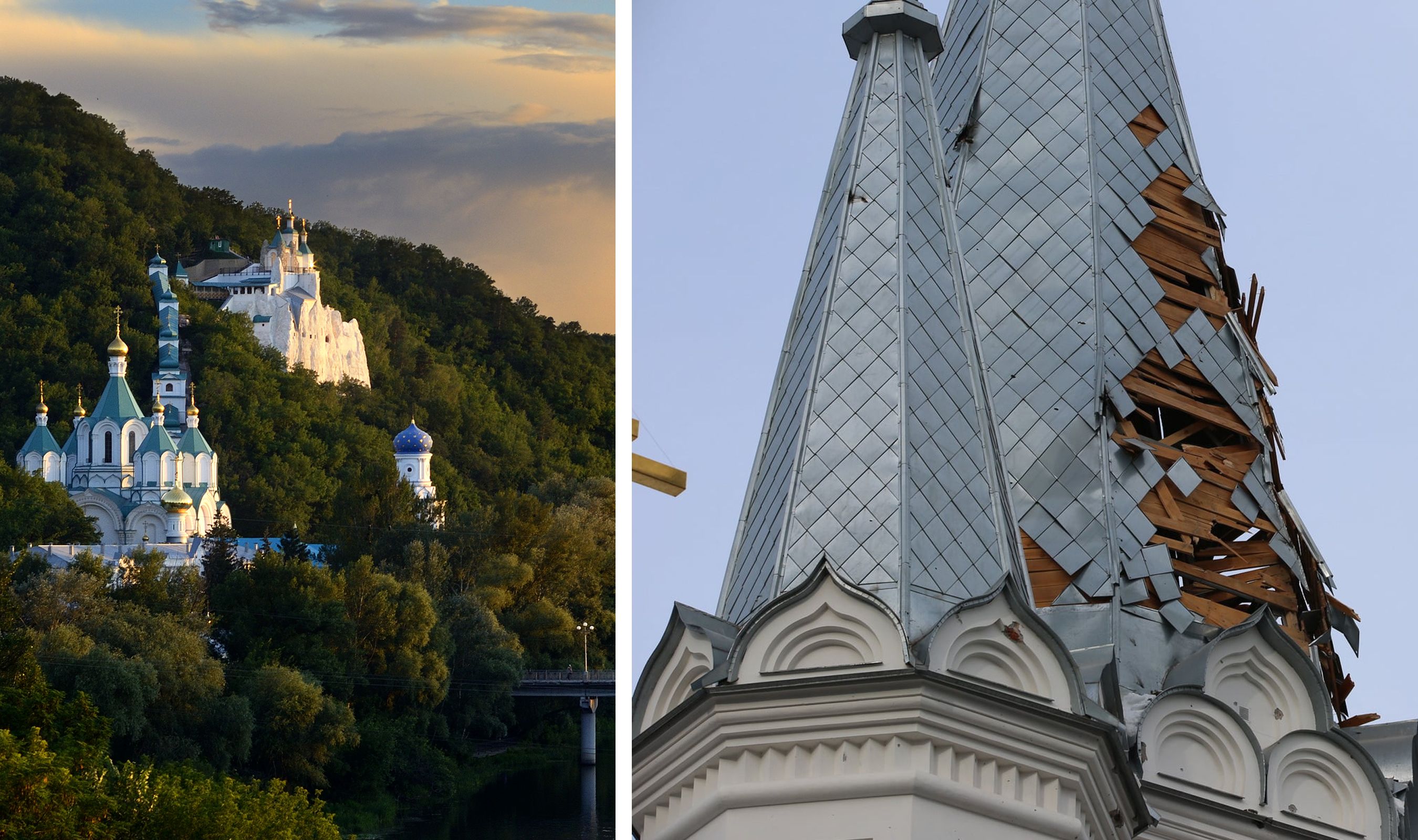 Historic Ukrainian Monastery—sheltering Hundreds Of Refugees—narrowly ...