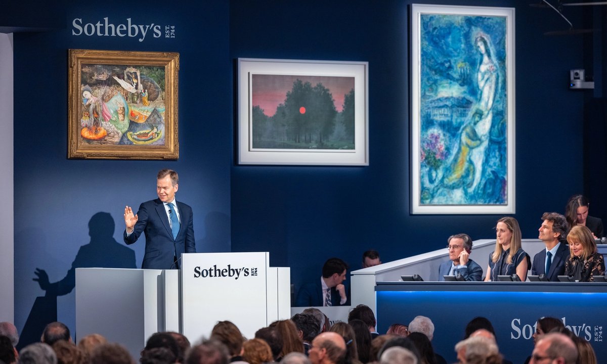 Sotheby’s makes $198.1m in consistently strong Modern evening sale in New York