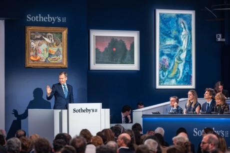  Sotheby's makes $198.1m in consistently strong Modern evening sale in New York 