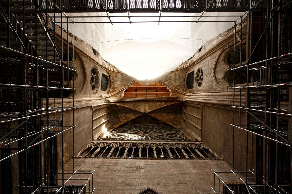 Proposals by Catholic church officials to modernise Notre Dame cathedral's interior, which are due to be presented to France's national cultural heritage commission on 9 December, have drawn a wave of criticism © RNDP / David Bordes